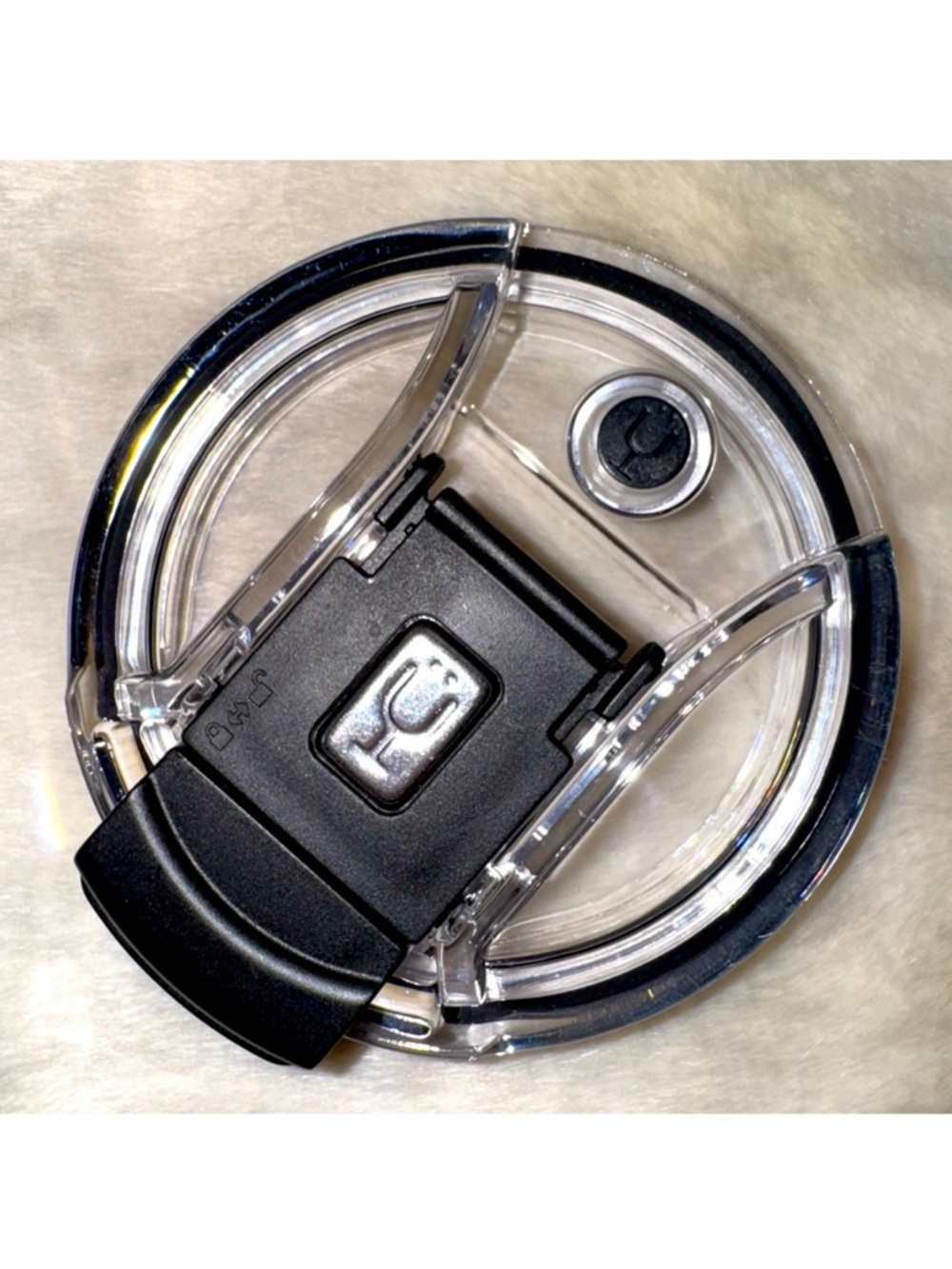 NEW! BRUMATE Juggernaut Clear BevLock Non-Spill Locking Lid New in Bag!